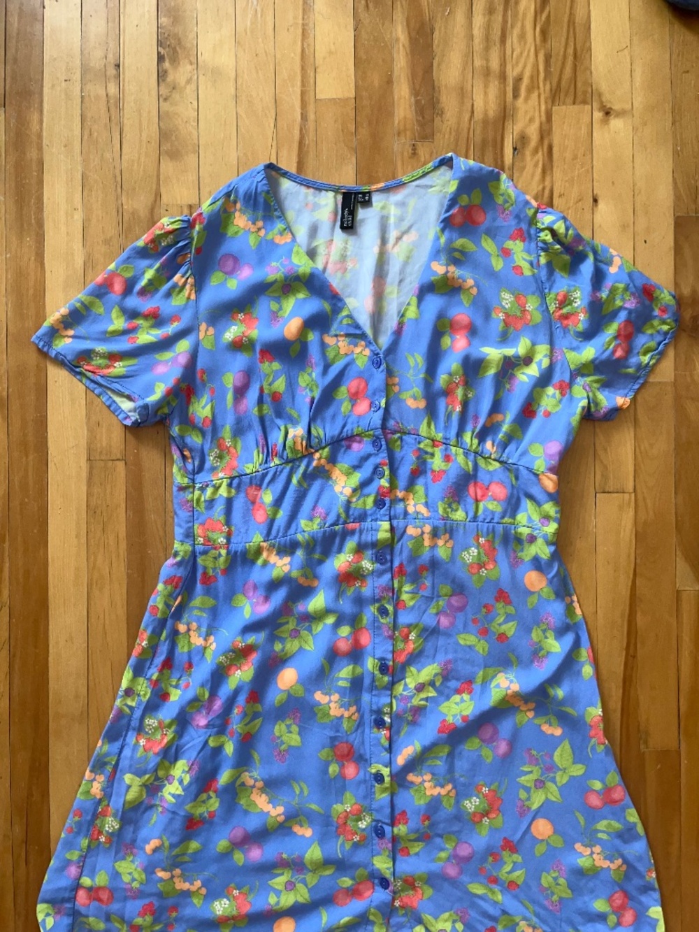 Fruit-print summer dress - Nobody's Child Size 14